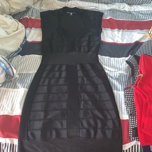French connection black dress